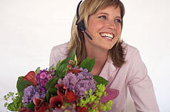 Flowers at work
