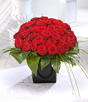 Red rose bouquet