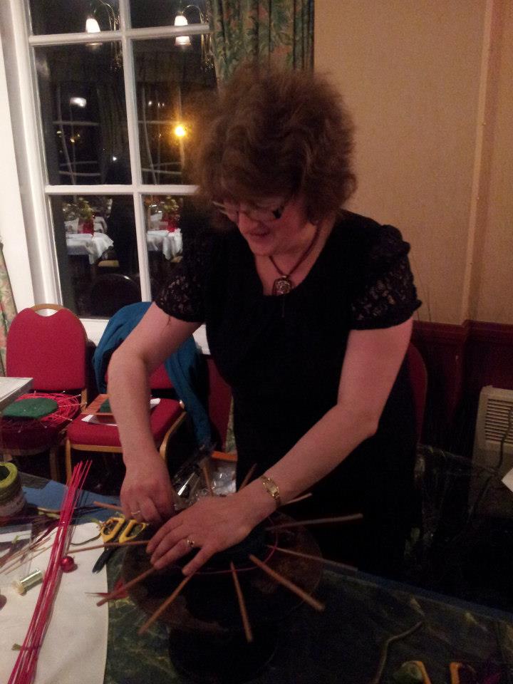 Karen Longbottom - Floristry demonstration